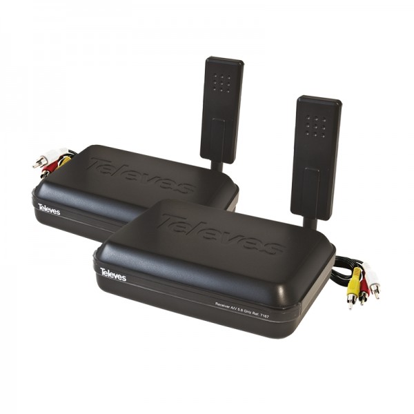 Edision 7167 A/V LINK Tx/Rx 5,8 Ghz 8ch.​ Πομπός & δέκτης για ασύρματη μεταφορά σήματος Audio/Video