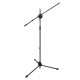 DD002B MIC STAND Γερανός μικροφώνου δαπέδου ύψος 980-1760mm
