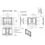 Vogel's PFW 6880 Video wall pop-out wall mount