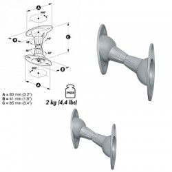 Meliconi Space System Sound 60 επιτοίχια βάση στήριξης ηχείων