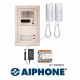 2 Διαμερισμάτων Aiphone Set GT-1D Θυροτηλέφωνα με ακουστικό