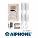 4 Διαμερισμάτων Aiphone Set GT-1D Θυροτηλέφωνα με ακουστικό