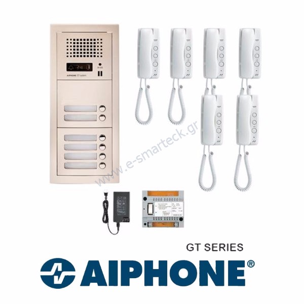 θυροτηλεφωνα 6 Διαμερισμάτων Aiphone GT 1D