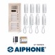 8 Διαμερισμάτων Aiphone Set GT-1D Θυροτηλέφωνα με ακουστικό