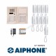 9 Διαμερισμάτων Aiphone Set GT-1D Θυροτηλέφωνα με ακουστικό