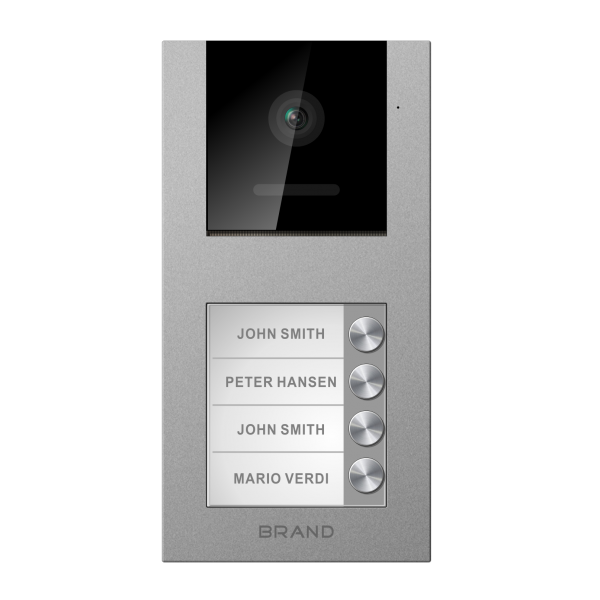 PROXY - Solo S/R/4 Μπουτονίερα επίτοιχη 4 κλήσεων με RFID