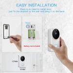 SM-RB3 ασύρματη θυροτηλεόραση με μπαταρίες 2MP Wi-Fi, κάμερα, ομιλία, καταγραφή, Android, Iphone SM-RB3 ασύρματη θυροτηλεόραση με μπαταρίες 2MP Wi-Fi, κάμερα, ομιλία, καταγραφή, Android, Iphone