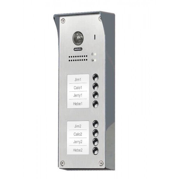 DT-608-S8 2Easy Θυροτηλεόραση, 8 μπουτόν, έγχρωμη κάμερα