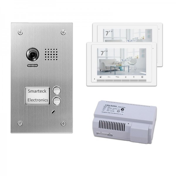 VTEC ΚΙΤ 4 μπουτονιέρα DT-603SDF με 1 μόνιτορ DT17S  και τροφοδοτικό PC6