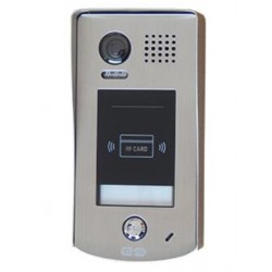 VTEC DT601/ID 2Easy Θυροτηλεόραση, 1 μπουτόν, έγχρωμη κάμερα, card reader