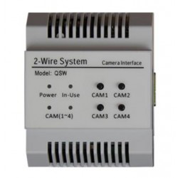 VTEC QSW Συσκευή σύνδεσης 4 αναλογικών καμερών