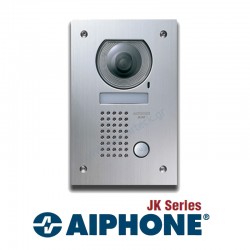 Aiphone JK-DVF Σταθμός εισόδου εντοιχιζόμενος με έγχρωμη camera και υπερευρυγώνιο φακό
