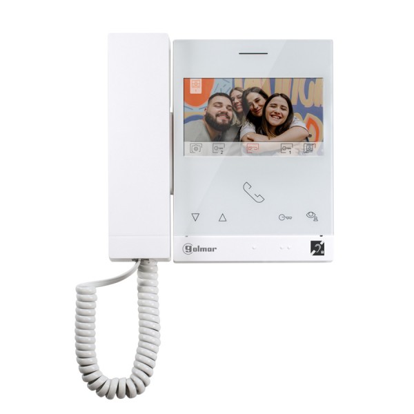 GOLMAR ART4TH LITE Έγχρωμη οθόνη 4,3'' με Ακουστικό