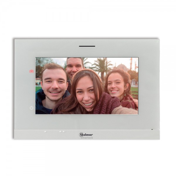 GOLMAR ART7/WH Έγχρωμη οθόνη Διαμερίσματος 7''