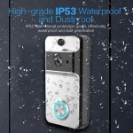 SM-ML5 IP53 waterproof ασύρματη θυροτηλεόραση με μπαταρίες HD Wi-Fi, κάμερα, ομιλία, καταγραφή, App για smartphone