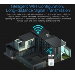 SM-ML5 IP53 waterproof ασύρματη θυροτηλεόραση με μπαταρίες HD Wi-Fi, κάμερα, ομιλία, καταγραφή, App για smartphone