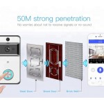 SM-ML5 IP53 waterproof ασύρματη θυροτηλεόραση με μπαταρίες HD Wi-Fi, κάμερα, ομιλία, καταγραφή, App για smartphone