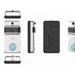 SM-ML5 IP53 waterproof ασύρματη θυροτηλεόραση με μπαταρίες HD Wi-Fi, κάμερα, ομιλία, καταγραφή, App για smartphone