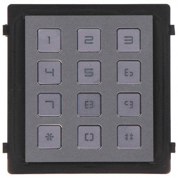 HIKVISION DS-KD-KP Μονάδα πληκτρολογίου για επίτοιχη τοποθέτηση
