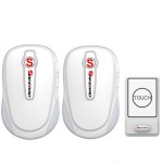 Ασύρματο Κουδούνι SM-K508 1 Πομπός και 2 Δέκτες 28 Μελωδιών 
