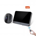 SM-N6 TUYA Ασύρματο ματάκι πόρτας Wifi στο κινητό με καταγραφή Android, Iphone