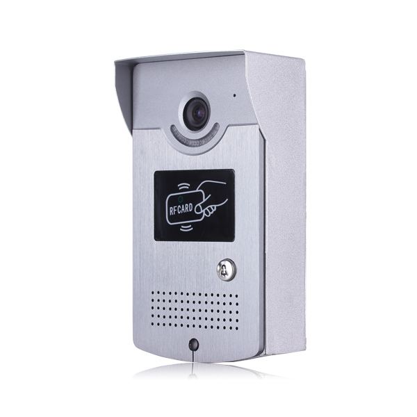 Θυροτηλεόραση έγχρωμη 1 διαμέρισμα RFID 2 καλωδίων