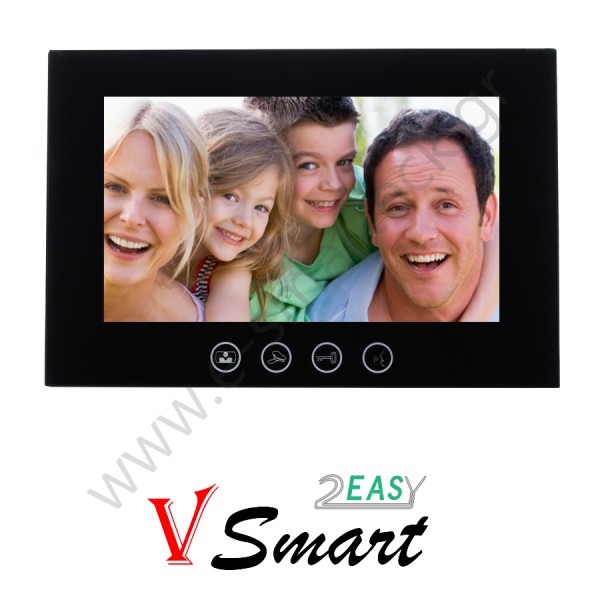 VS828Z2W7 Οθόνη θυροτηλεόρασης έγχρωμη 7 μαύρη