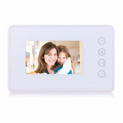 VS-831M-2W-4.3 Έγχρωμο μόνιτορ 4,3'' αφής άσπρο