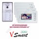 VSmart Set έγχρωμης Θυροτηλεόρασης με 4 οθόνες TFT 4,3