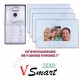 VSmart Set έγχρωμης Θυροτηλεόρασης με 4 οθόνες TFT 7