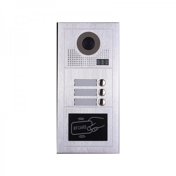 VDS-03ID Μπουτονιέρα Θυροτηλεόρασης με 2 φωτιζόμενα κουδούνια