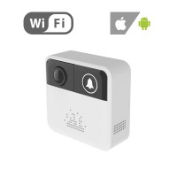 WIP-DB100X Ασύρματη θυροτηλεόραση μπαταρίας 1Mp HD Wifi App Android iphone