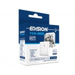 Edision Πρίζα διελεύσεως ΚΙΤ Τριπλή TV-R-SAT TVK-800