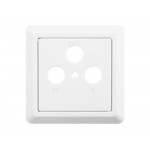 Edision Πρίζα τερματική ΚΙΤ Τριπλή TV-R-SAT TVK-801