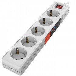 Πολύπριζο 5 θέσεων με διακόπτη THE FIXERS 100-11-125