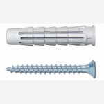 Elematic 10x50 βύσμα πλαστικό με βίδα T6/VA 25 τεμ