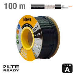 TELEVES 212701 ΚΑΛΩΔΙΟ CXT-1 CCS AL ΜΑΥΡΟ