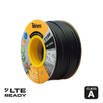 TELEVES 215501 ΚΑΛΩΔΙΟ T-100 Cu/Cu ΜΑΥΡΟ 5m