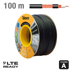 TELEVES 215501 ΚΑΛΩΔΙΟ T-100 Cu/Cu ΜΑΥΡΟ