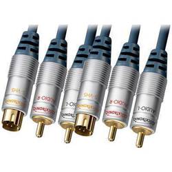 Καλώδιο 2x RCA αρσ. +1x S-Video αρσ. - 2x RCA αρσ. + 1x S-Video