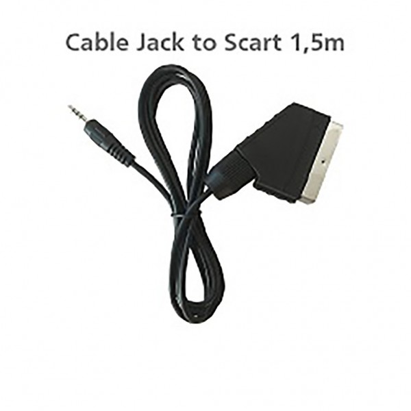 Cable Scart male - 3.5mm male 1.5m (05-00-0016)