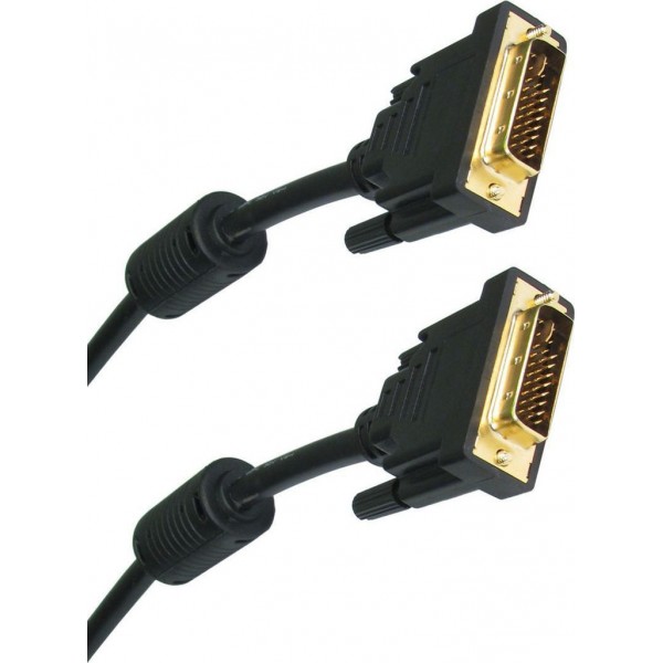 Cable DVI-I male - DVI-I male 1.5m