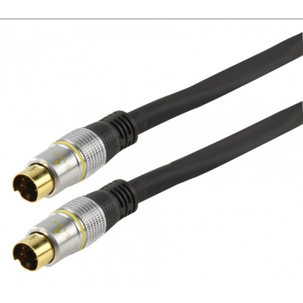 HQ S-Video Cable S-Video male - S-Video male 20m