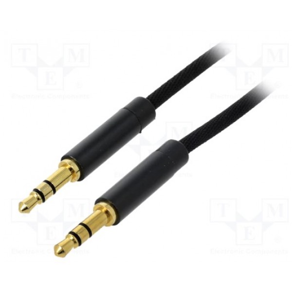 ITEC 451030 Audio cable Jack 3.5mm 3 pole to Jack 3.5mm 3 pole 3M
