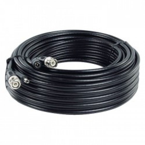 Καλώδιο CCTV 30m COAX RG59 + τροφοδοσία DC, σε κουτί