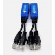 Rj45 Splitter/Combiner uPOE Cable - Kit of 2