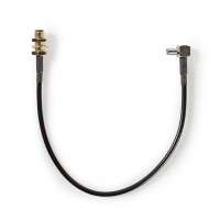 Καλώδιο SMA female to TS9 υπό γωνία 90° σε μαύρο χρώμα. (20cm)