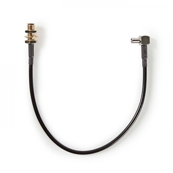 Καλώδιο SMA female to TS9 υπό γωνία 90° σε μαύρο χρώμα. (20cm) Καλώδιο SMA female to TS9 υπό γωνία 90° σε μαύρο χρώμα. (20cm)