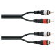 PA-LINK TLC153-1/10M CABLE 2 RCA Αρσενικά σε 2 RCA Αρσενικά 10Μ