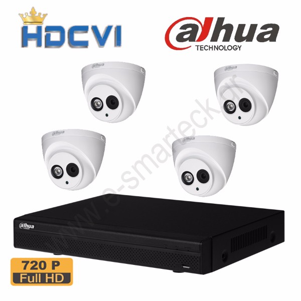 DAHUA HCVR4104HS S3 HAC HDW1000R